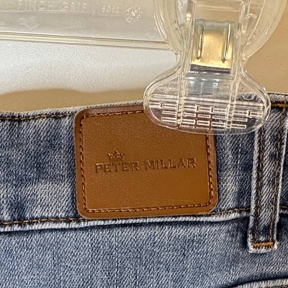 Peter Millar Relaxed Fit Gray Jeans - Picture 3 of 5